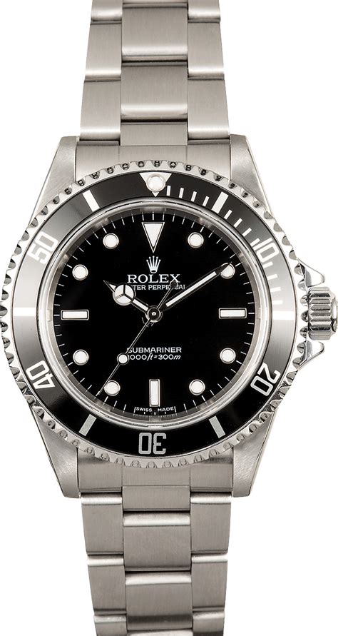 rolex submariner ohne datumsanzeige|rolex no date model.